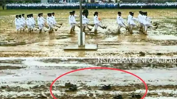 [Bintang] Ada Tangisan di Balik Kotornya Seragam Putih Paskibra Sebulu 