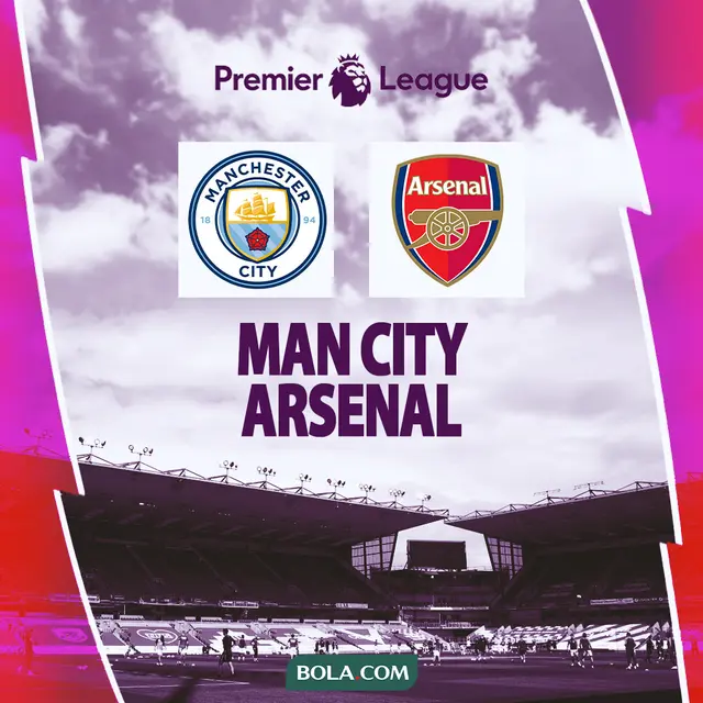 Liga Inggris - Man City vs Arsenal