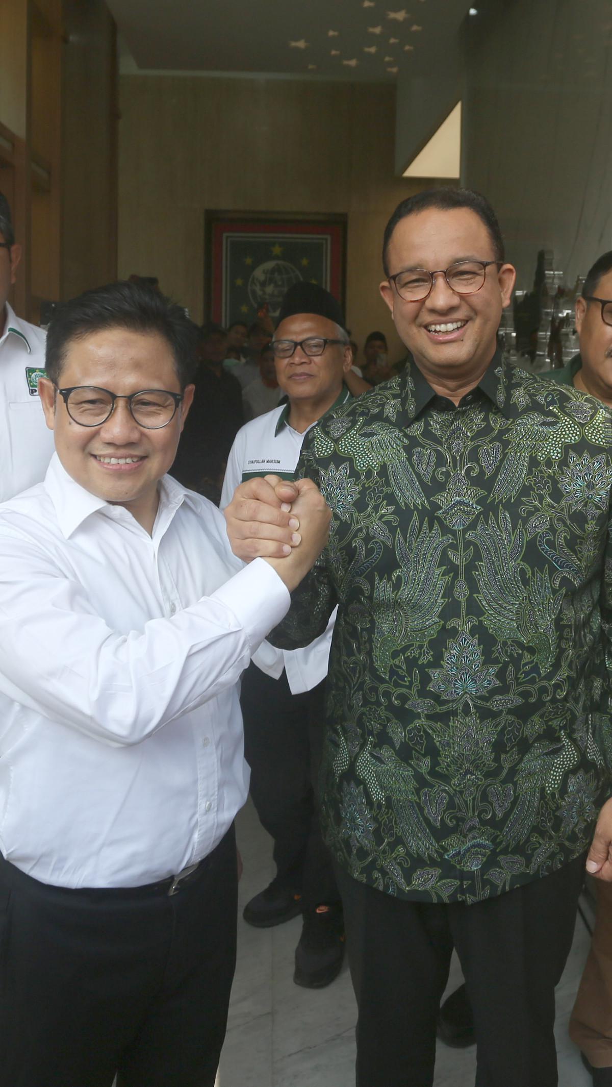 &ldquo;Timnas (AMIN) masih dalam proses pematangan, inventarisasi nama-nama tokoh, dan mencari Ketua yang sesuai dengan harapan kita,"&nbsp;kata Cak Imin.