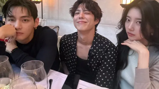 Bae Suzy Selama di Paris Hadir Fashion Show Celine. [@skuukzky]