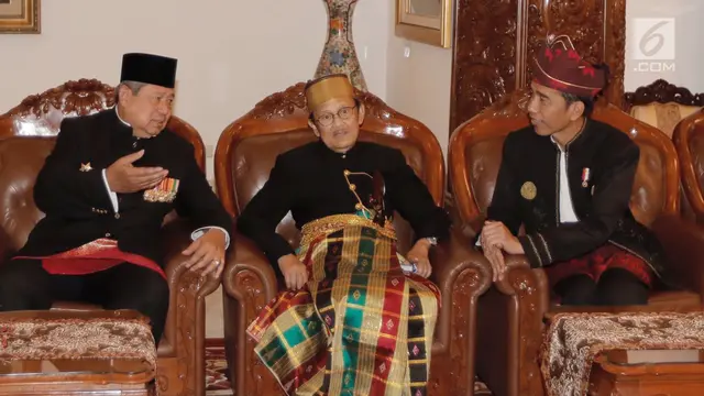 PHOTO: Momen Keakraban Presiden Jokowi, Megawati dan SBY