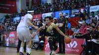 CLs Knights Indonesia dipastikan tak akan bisa lolos ke babal playoff usai takluk 86-144 dari Saigon Heat. (CLS Knights)