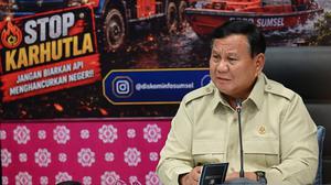 Gunung Anak Krakatau Erupsi, Prabowo Imbau Warga Tetap Tenang