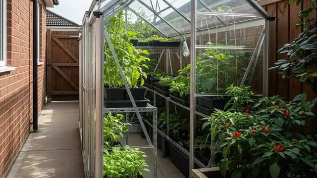 Ide Kebun Rumah Kaca Sederhana di Lahan Sempit