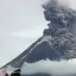 Ilustrasi Gunung Merapi. (Antara Foto)