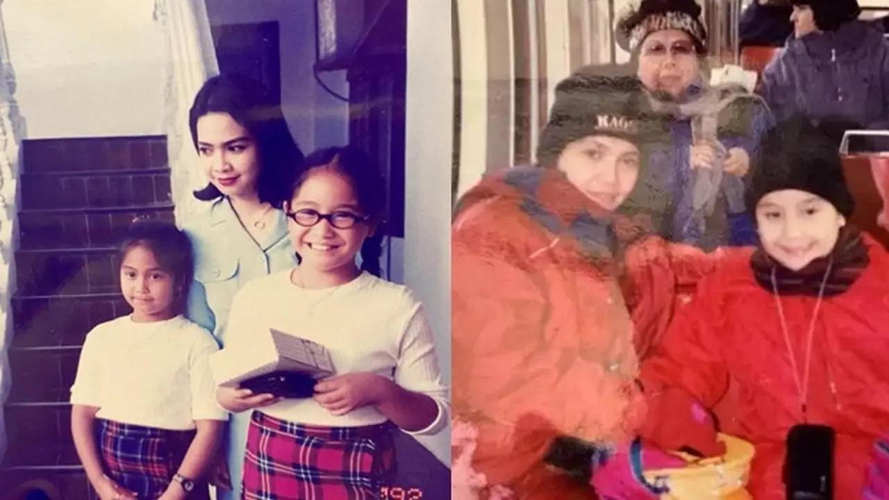 6 Foto Lawas Rieta Amilia Saat Asuh Nagita Slavina Kecil, Ibu Siap Siaga