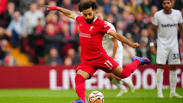 Mohamed Salah Laga Liverpool Vs West Ham United