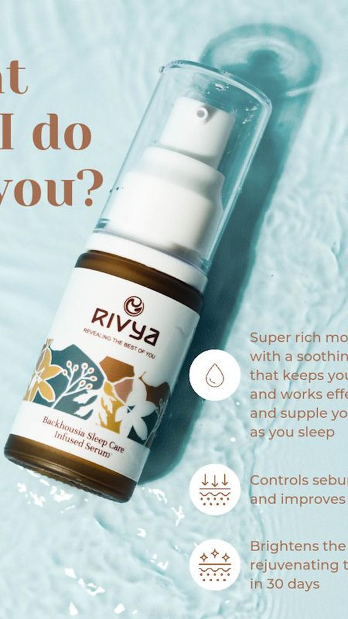 <b>Rivya Backhousia Sleep Care Infused Serum&nbsp;</b>