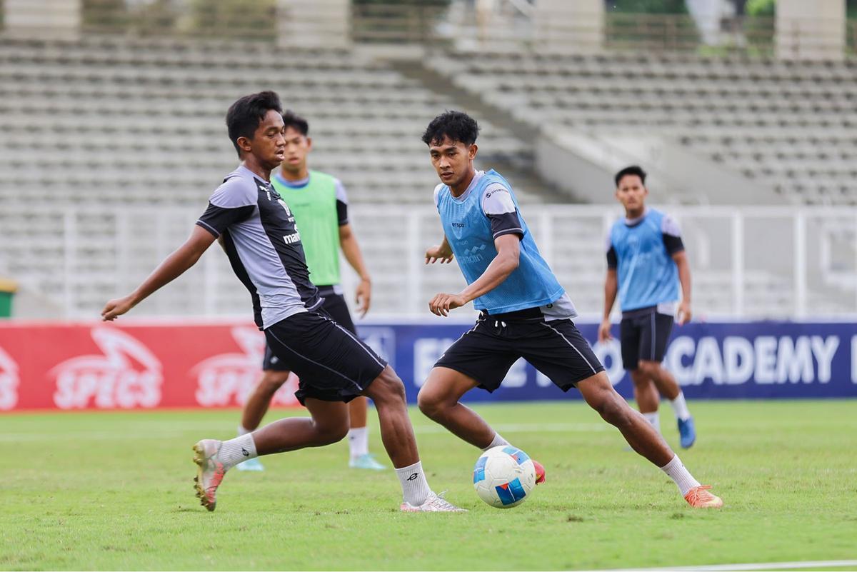 FOTO: Latihan Timnas U-20 Jellang Laga Piala Asia 2025