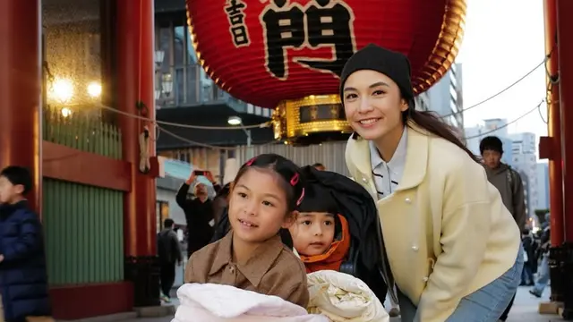 Chelsea Olivia Rayakan Natal dan Liburan Akhir Tahun di Jepang. [@chelseaoliviaa]