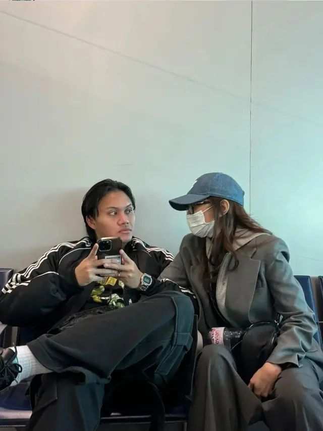 Rizky Febian dan Mahalini Ketemu Santyka