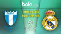 Malmoe FF vs Real Madrid (Bola.com/Samsul Hadi)