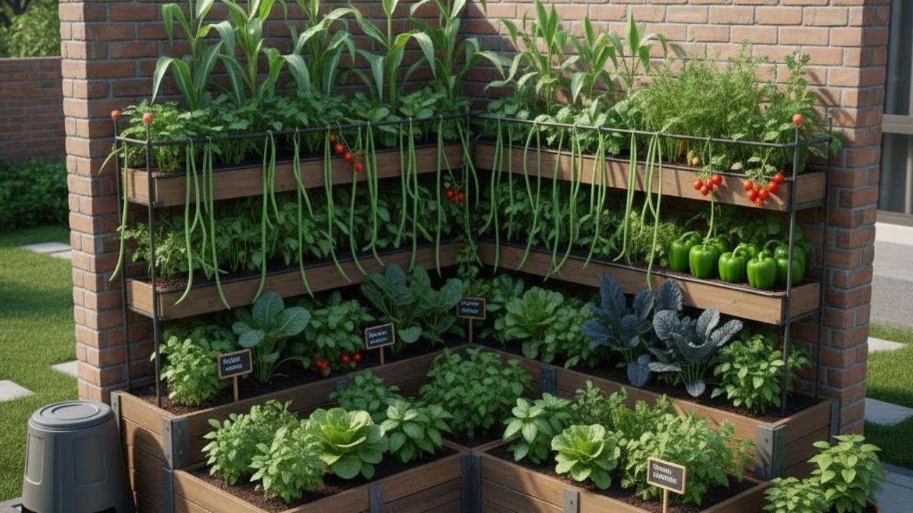 7 Model Kebun Sayur Polikultur untuk Rumah Kecil, Produktif Maksimal Meski Keterbatasan Lahan
