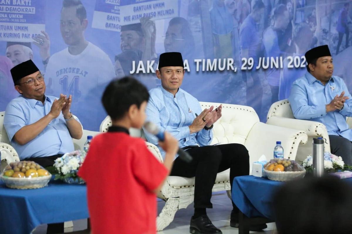 25 Tahun Partai Demokrat, AHY: Perhatian ke Anak Yatim dan Disabilitas Harus Diperkuat