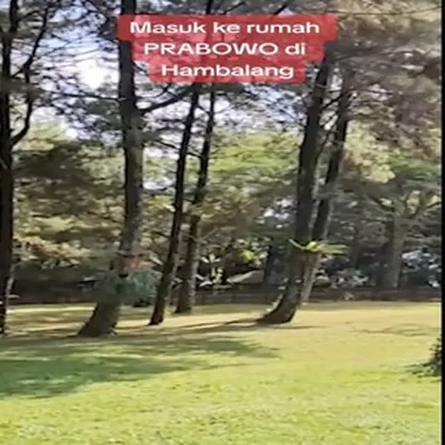 Foto Rumah Mewah Prabowo Subianto