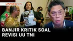 Rapat Kerja Kementerian Pertahanan dan Komisi I DPR membahas RUU TNI di hotel mewah menuai protes. Tak cuma menuai kritik soal efisiensi, draft usulan RUU TNI juga dinilai berbahaya karena tidak senapas dengan penghapusan dwifungsi militer.