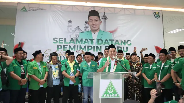 Ketua Umum Terpilih Gerakan Pemuda Ansor (GP Ansor) Addin Jauharudin.