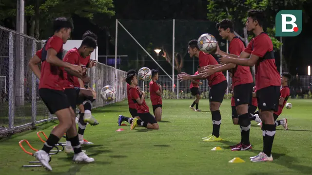 Foto: Tergabung di Grup A Sepak Bola SEA Games 2023, Timnas Indonesia U-22 Terus Geber Latihan