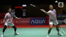 Di semifinal Daihatsu Indonesia Masters 2025, Fajar Alfian/Muhammad Rian Ardianto akan menghadapi ganda putra Thailand, Kittinupong Kedren/Dechapol Puavaranukrohh. (Liputan6.com/Helmi Fithriansyah)