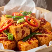 Resep Tahu Kukus Bumbu Pedas (AI Generated)