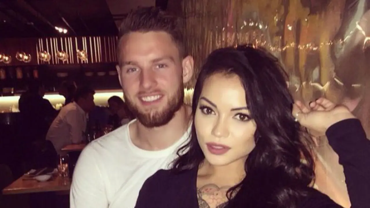 Connor Wickham dan Kayla Cadorna (Liputan6.com)
