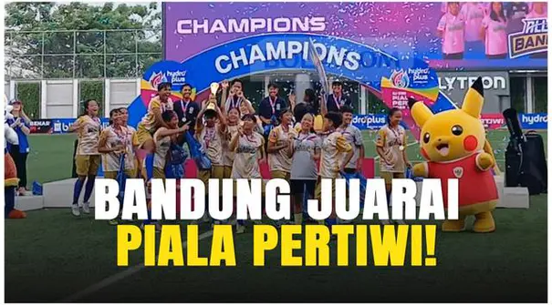 Final penuh tensi! Bandung berhasil keluar sebagai juara Piala Pertiwi All Stars 2025 usai menaklukkan Tangerang lewat gol tendangan bebas dramatis di menit-menit akhir pertandingan. Momen penentu kemenangan yang jadi bukti semangat juang tak pernah ...