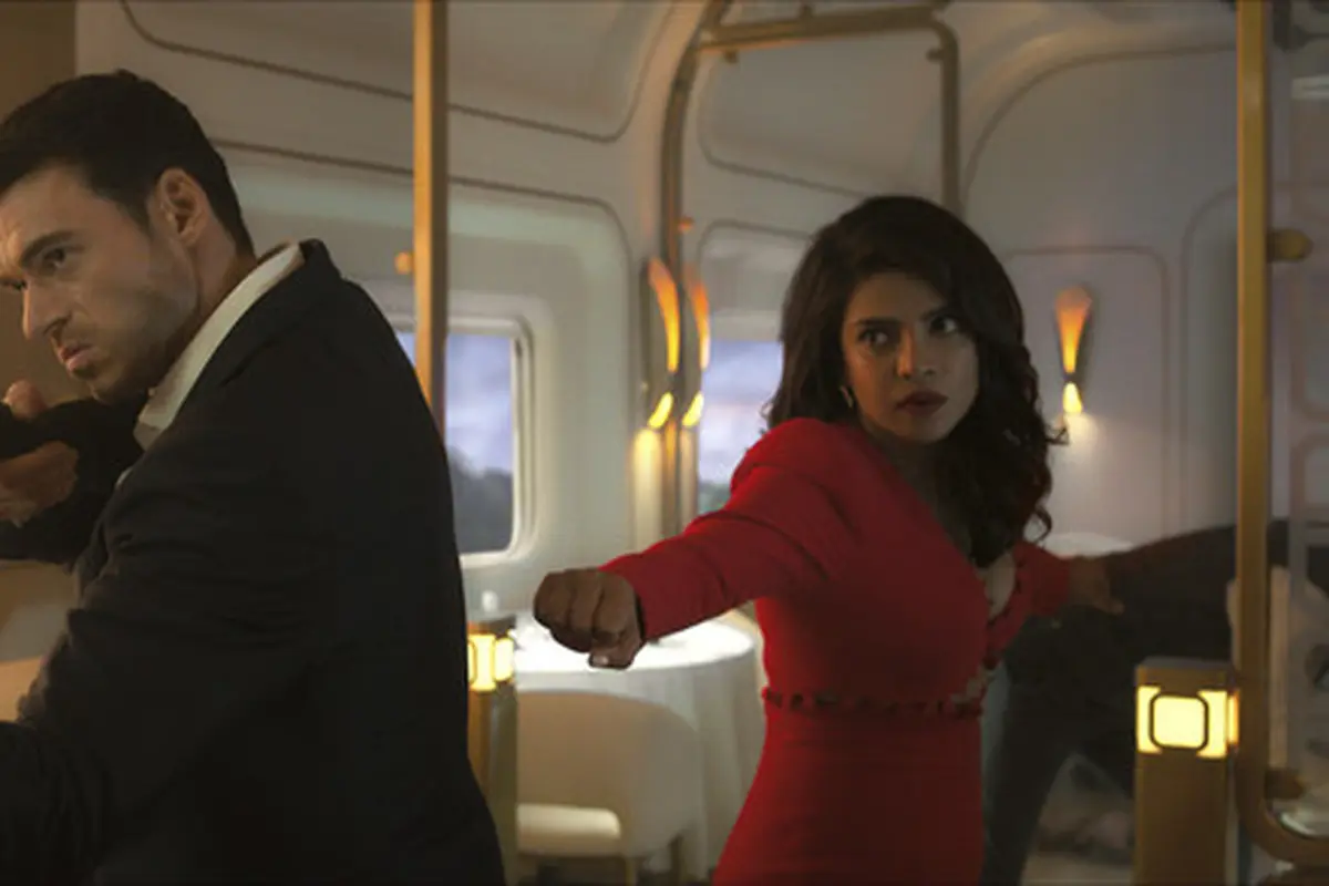 Richard Madden dan Priyanka Chopra Jonas dalam film Citadel. (Foto: Prime Video)