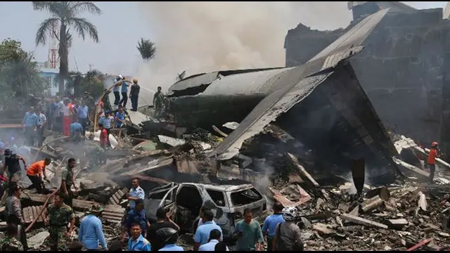 6 Fakta di Balik Jatuhnya Pesawat Hercules C-130