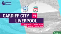 Premier League - Cardiff City Vs Liverpool (Bola.com/Adreanus Titus)