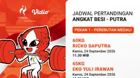 Jadwal Asian Games 2026 Men’s Weightlifting: Peluang Medali untuk Indonesia Hanya di Vidio