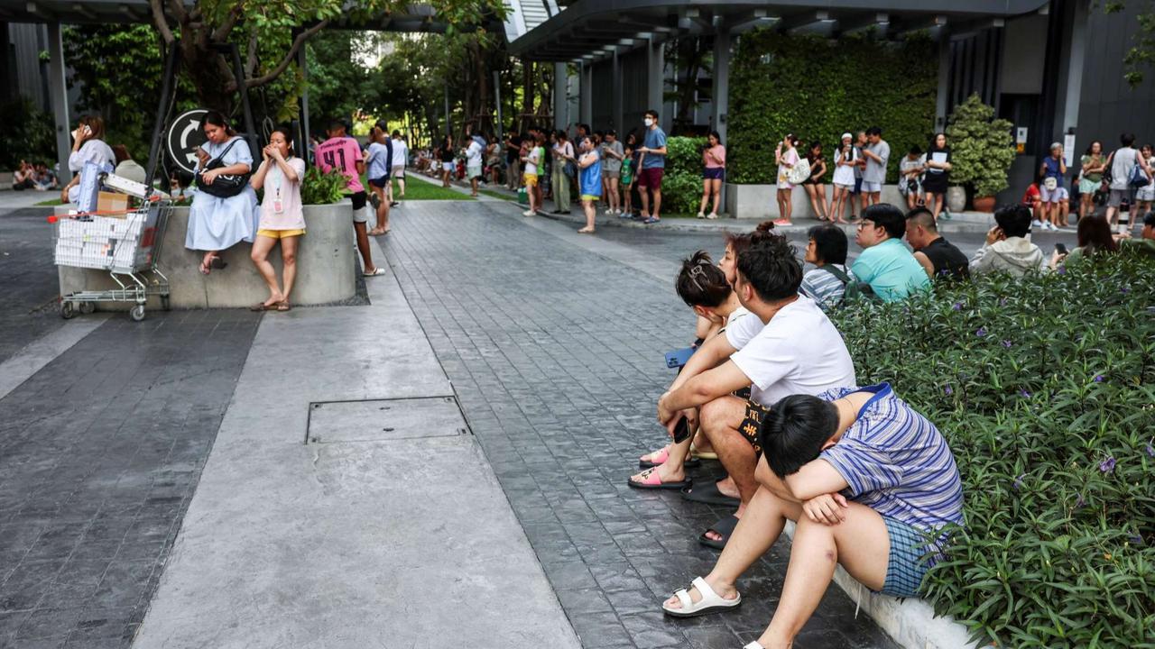 Kepanikan Warga Bangkok saat Gempa Dahsyat Myanmar Terasa Kuat Sampai Thailand