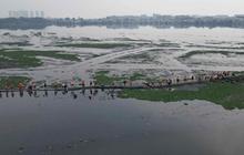 Hujan Guyur Jakarta, Waduk Pluit Siaga II Pagi Ini