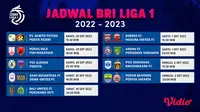Jadwal Lengkap BRI Liga 1 Matchweek 11 Live Vidio : Ada Big Match Persija Jakarta Vs Persib Bandung