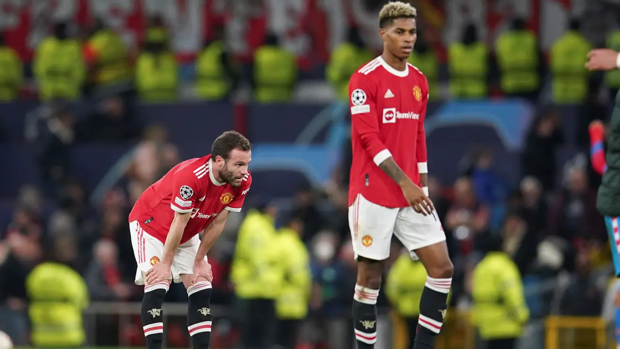 Juan Mata, Marcus Rashford, Manchester United