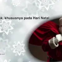 Sosok Santa Claus sangat identik dengan Natal, kedatangannya ditunggu anak - anak dari segala penjuru dunia karena selalu memberikan banyak hadiah.