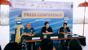 Menpora Erick Thohir menghadiri pembukaan Youth Football Tournament Bali 7s 2026