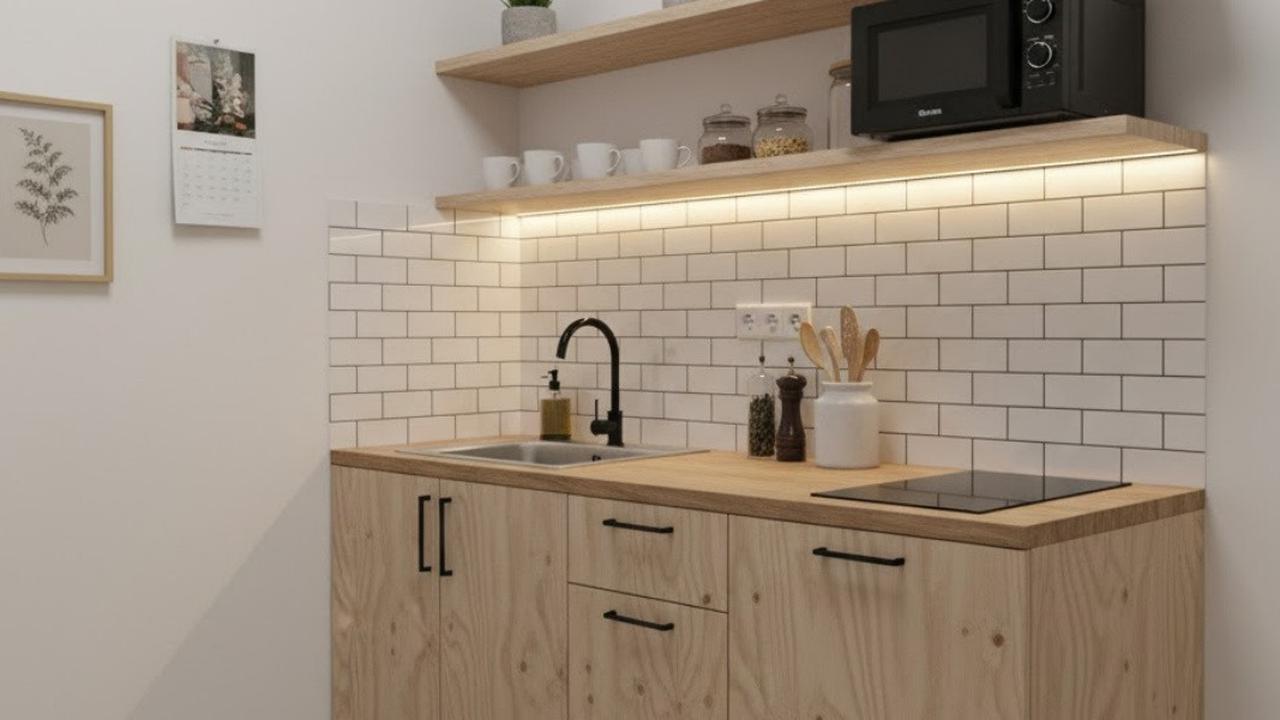 Ilustrasi Dapur Kecil
