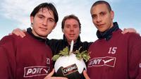 Frank Lampard bersama Harry Redknapp dan Rio Ferdinand sewaktu masih di West Ham United. (doc. West Ham United)
