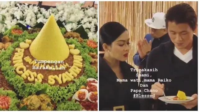 Momen Perayaan Ulang Tahun Syahrini ke-37, Mewah dan Penuh Kebahagian