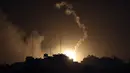 Pasukan darat Israel sejak itu bergerak masuk dan bertempur melawan Hamas dalam pertempuran jarak dekat. (AP Photo/Abed Khaled)