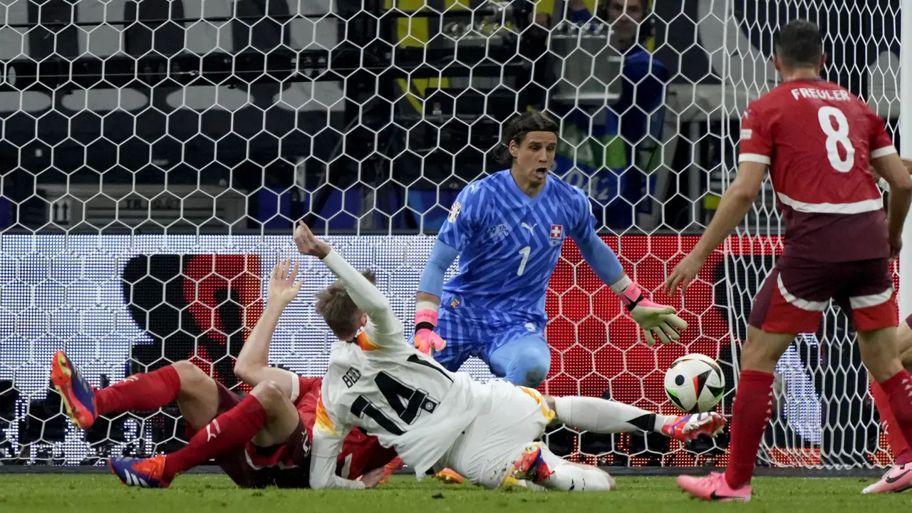 Foto: Main Imbang di Matchday Ketiga Grup A, Swiss Dampingi Jerman Lolos ke Babak 16 Besar Euro 2024