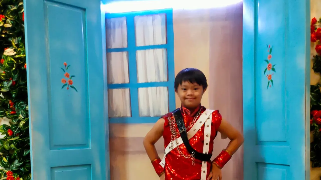 Muhammad Faza Aulia Rahadiyanto, model cilik penyandang down syndrome dari Malang