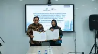 Perumda Pembangunan Sarana Jaya melakukan penandatanganan nota kesepahaman dengan PT Waskita Karya Realty. (Foto: Istimewa).