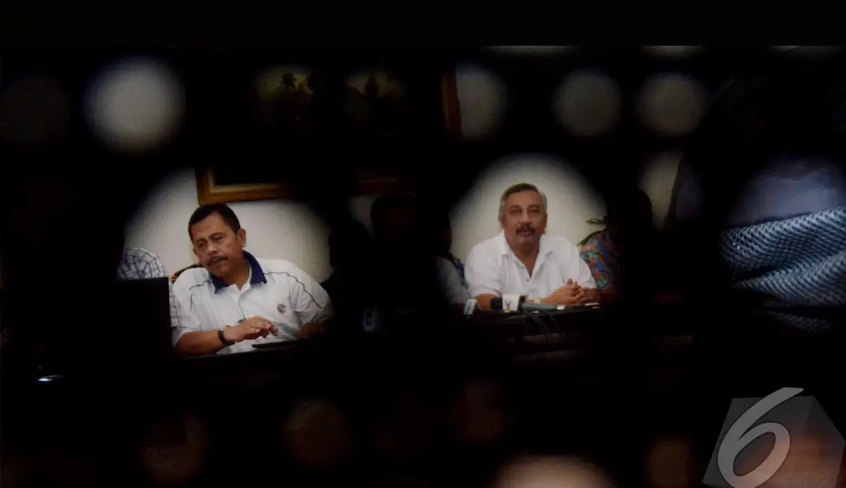Menurut Pimpinan Trikarya Partai Golkar, pemecatan Agung Laksono tidak memiliki alasan yang kuat , Jakarta, Minggu (10/8/2014) (Liputan6.com/Andrian M Tunay)