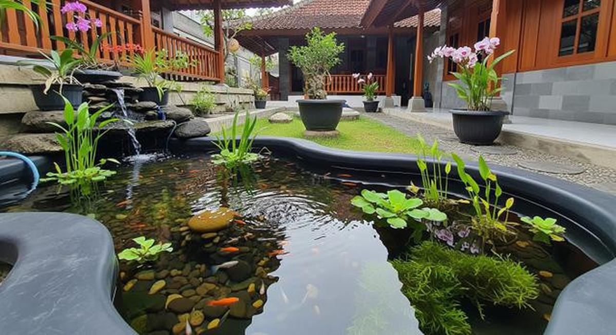 7 Model Kolam Ikan Dangkal yang Aman untuk Anak-anak dan Tetap Estetik