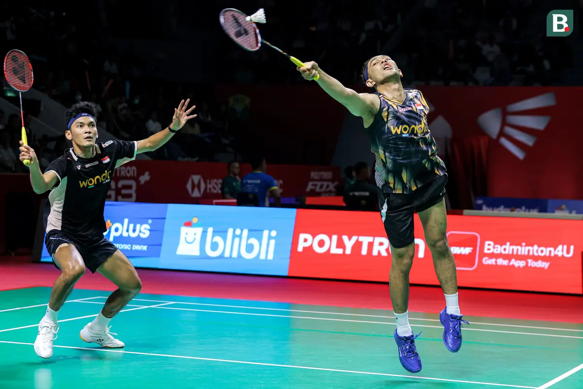 Foto: Nasib Ironis Fajar/Fikri di Indonesia Open 2026, Langsung Angkat Kaki setelah Catatkan Prestasi