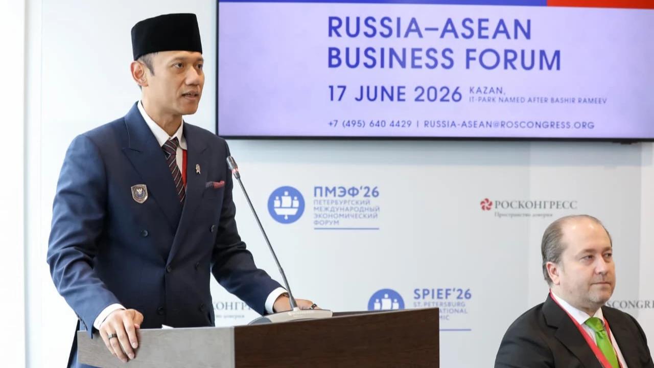 FOTO: AHY Dorong Indonesia Jadi Jembatan ASEAN dan Eurasia di Tengah Ketidakpastian Global