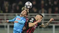 AC  Milan memenangi laga ini dengan skor 1-0. (AP Photo/Antonio Calanni)