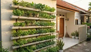 8 Ide Kebun Vertikal dari Barang Bekas, Sulap Halaman Kecil Jadi Sumber Pangan Keluarga