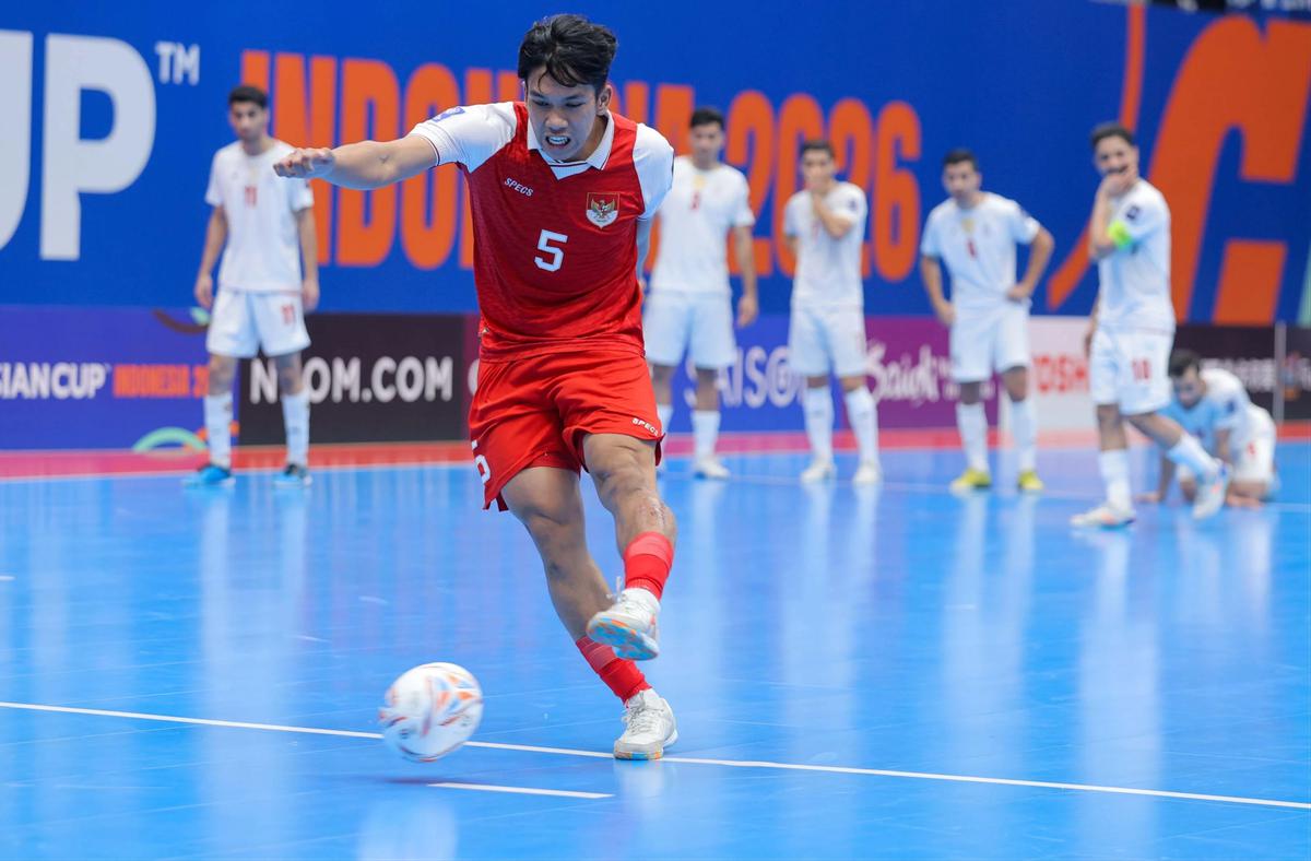 FOTO: Timnas Futsal Indonesia Gagal Juara Asia Usai Kalah Adu Penalt